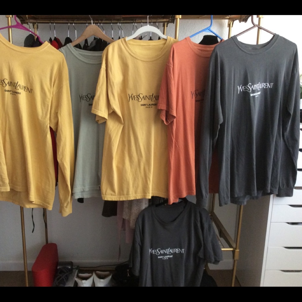 SOLD Yves Saint  Laurent Bundle Tops Large